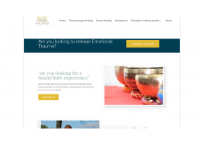Wavee Goddess Holistics Website